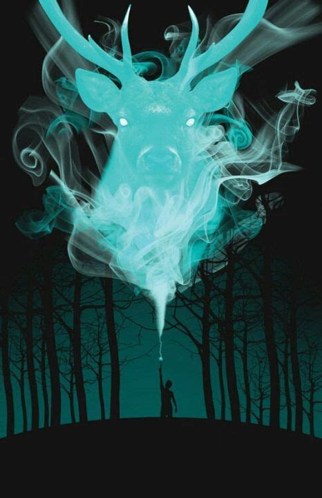 Fan Art Harry Potter Expecto Patronum Poster Harry Potter Illustrations Harry Potter Harry