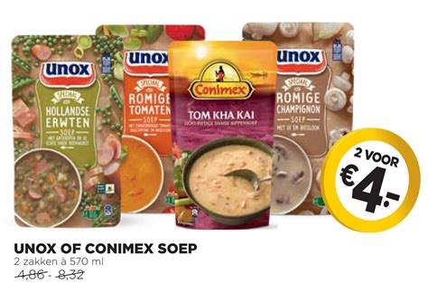 Unox Of Conimex Soep Ml Aanbieding Bij Jumbo