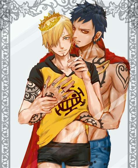 Lawsan Law X Sanji One Piece One Piece Comic One Piece Trafalgar Law