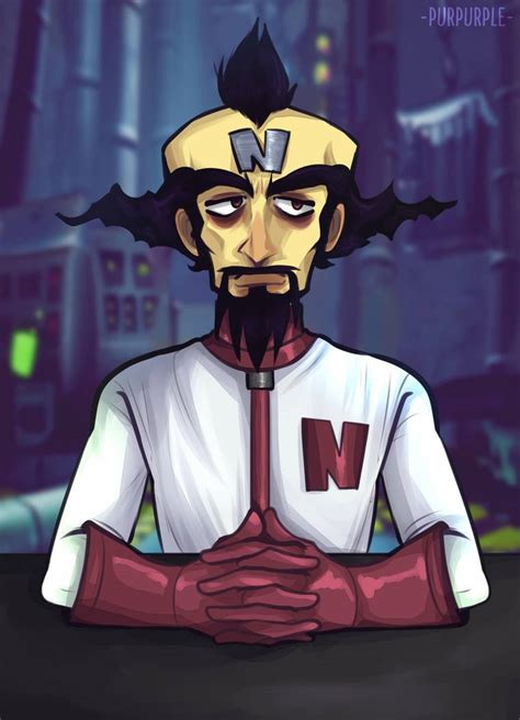 dr neo cortex  purrrpurple  deviantart