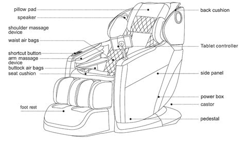 Fujian Wt 9008 Massage Chair Instruction Manual