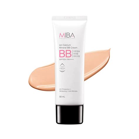 Miba Ion Calcium Mineral Bb Cream Spf Pa Weee