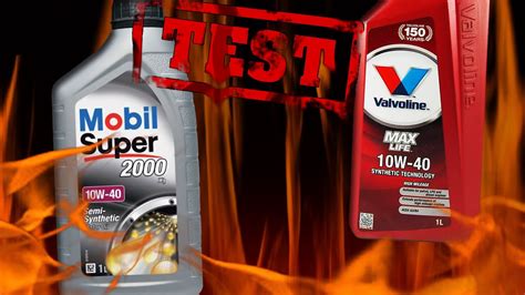 Mobil Super 2000 10W40 Kontra Valvoline Maxlife 10W40 Clean Test 400C