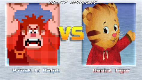 M U G E N BATTLES Wreck It Ralph Vs Daniel Tiger YouTube