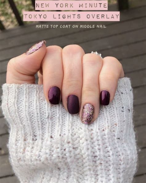 7 Color Street Tokyo Lights Mixed Mani Ideas Youll Love Her Beauty Fix