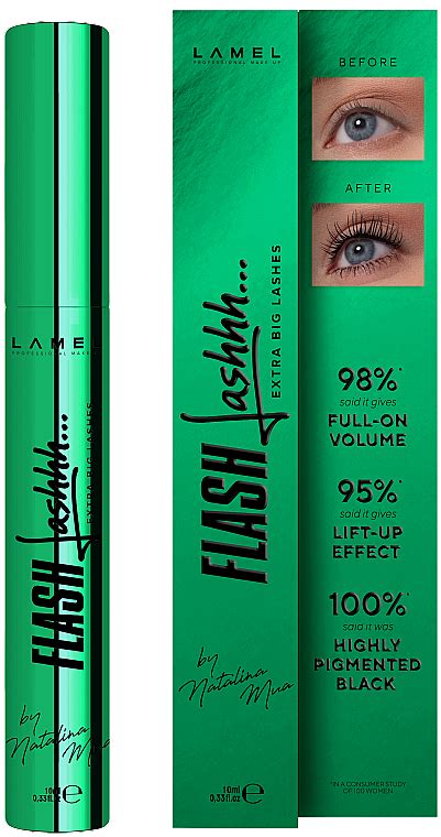 Тушь для ресниц Lamel Professional flash lashhh mascara by Natalina MUA ...