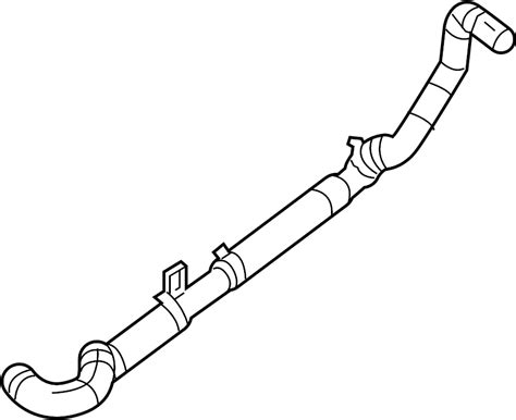 Nissan Maxima Radiator Coolant Hose Lower 21503 3NT0D