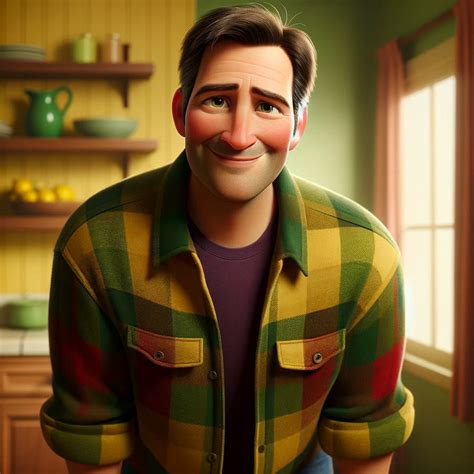 Kevin James Smirk Style Of Pixar By Badgercmyk On Deviantart