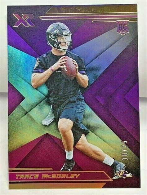 Panini Xr Rookies Purple Trace Mcsorley Rc For Sale