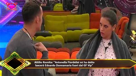 Attilio Romita Antonella Fiordelisi mi ha detto lascerà Edoardo