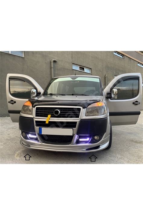 Bodykitartgarage Fiat Doblo 2 Ön Tampon Eki fiberglass boyasız Uyumlu