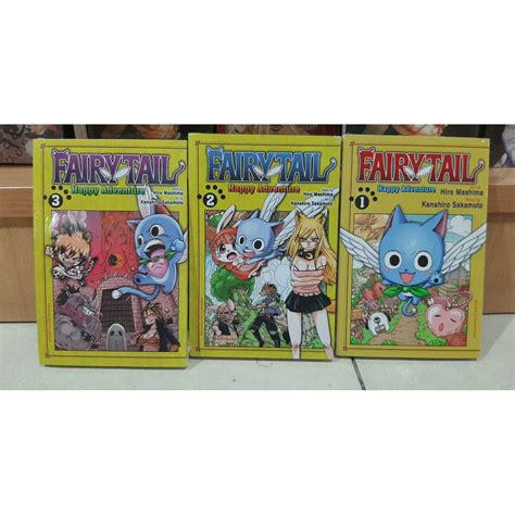 Buku Komik Fairy Tail Happy Adventure Vol Original Book