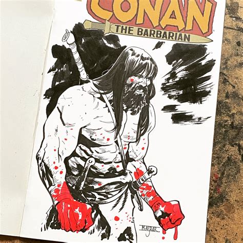 Comic Art Showcase — Conan By Mahmud Asrar