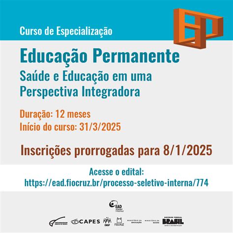 Especialização Campus Virtual Fiocruz