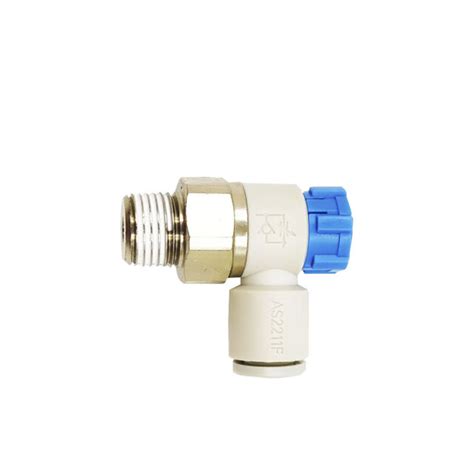 Pcs Smc As F M Air Flow Control Valve With Push To Connect