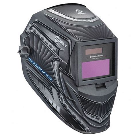 Miller Welding Helmet Auto Darkening 4 Arc Sensors Blackgraysilver