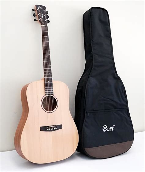 Cort Earth Series Grand Acoustic Guitar Gig Bag Included Reverb