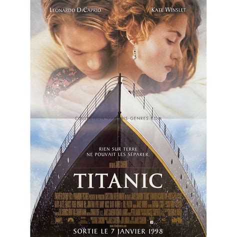 TITANIC French Movie Poster - 15x21 in. - 1997