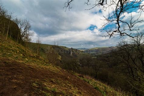 Climbing Up in the Mount on the Morning in the Peak District, Thor Cave ...