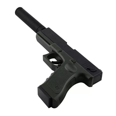 Игрушечный пистолет с мягкими пулями Glock 19 – фото, отзывы ...