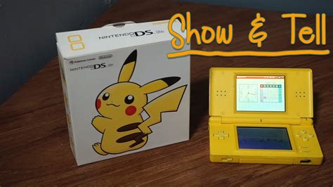 Pika Pi Pokemon Center Special Pikachu Edition Nintendo Ds Lite