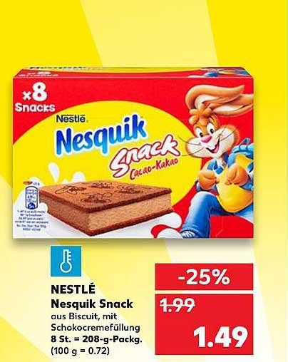 Nestl Nesquik Snack Angebot Bei Kaufland