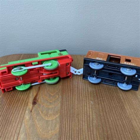 Thomas Friends Trackmaster Motorized Percy Sodor Mail Car Train