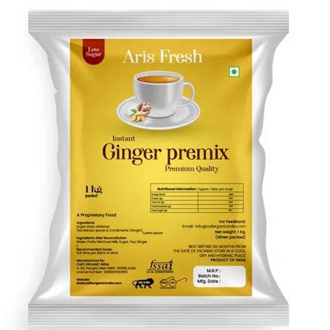 Aris Fresh Instant Ginger Tea Premix 1 Kg At Rs 260 Kg In New Delhi