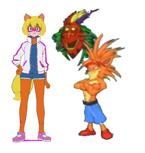 Crash Bandicoot Anime Form