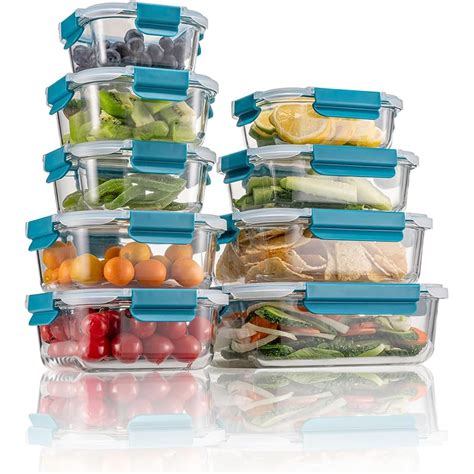 $8/mo - Finance GC GENICOOK Glass Food Storage Containers with Airtight ...