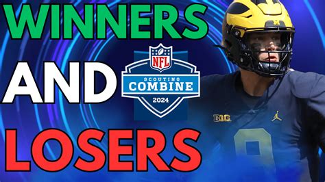 NFL Combine Results - QB Winners and Losers