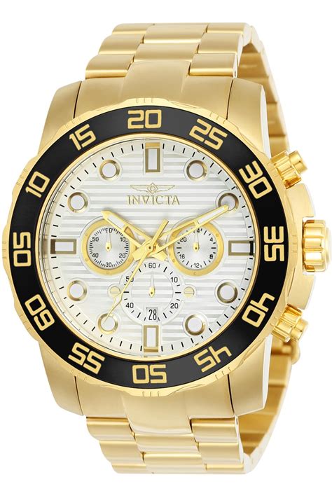 Invicta Pro Diver Scuba Argento Orologio Uomo Quarzo Mm