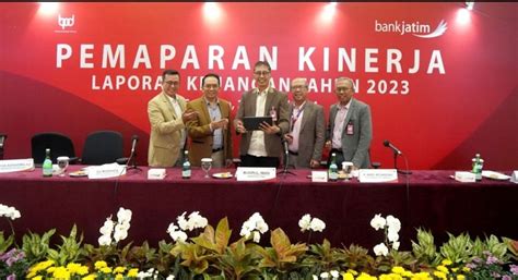 Transformasi Bisnis Bank Jatim Cetak Kinerja Positif Di 2023