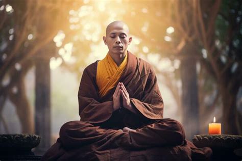 Buddhist Monk Meditation Stock Photos, Images and Backgrounds for Free Download