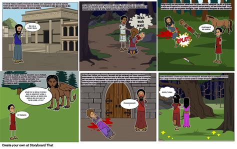 Edipo Rey Storyboard By D856f5be