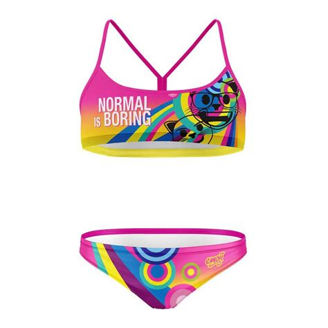 Otso Emoji Normal Is Boring Bikini Multicolor Swiminn