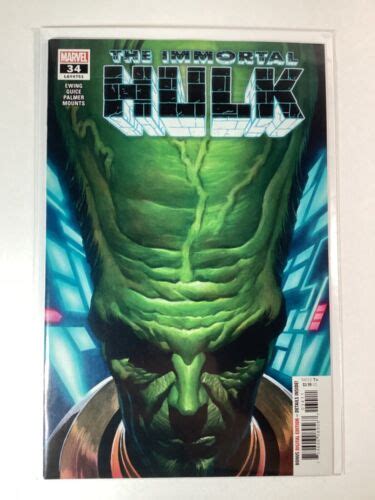 Immortal Hulk 2018 34a Nm 96 🎥leader~coming To The Mcu🔥alex Ross Cover🔥 Ebay