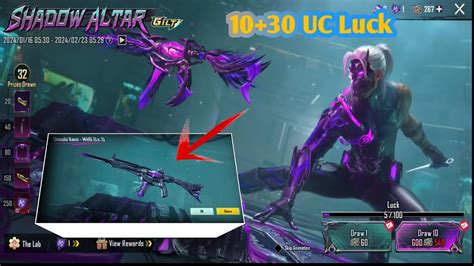 New M416 Shinobi Kami Crate Opening 10 UC Luckiest Crate Opening