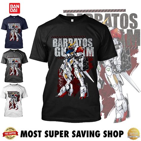 Tshirt Gundam Baju Japan Anime Lelaki High Quality Premium Cotton Men