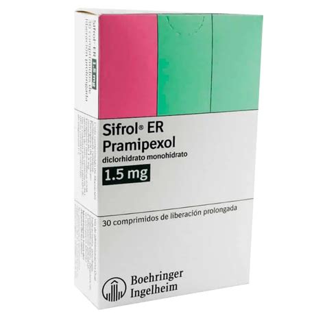 Sifrol Er Pramipexol Mg Caja De Comprimidos De Liberaci N