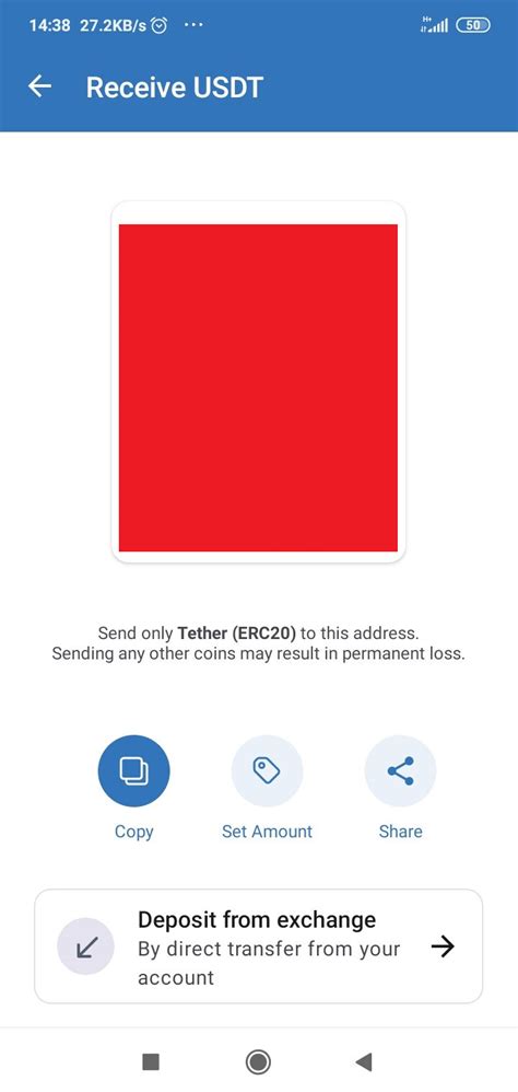 I Sent USDT From Trust Wallet To The Usd Coin Address TRC20 English