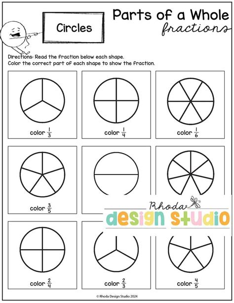 Fractions Worksheets And Activities