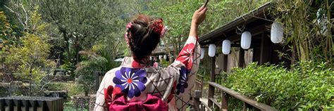 Yilan Jiaoxi Hot Spring Park Forest Bath Ticket Kimono And Yukata Experience Seafood Noodles