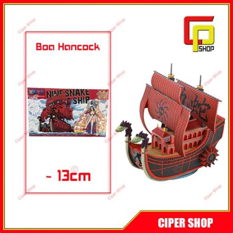 Mô hình thuyền Boa Hancock Bandai Figure Nine Snake Pirate Ship One Piece