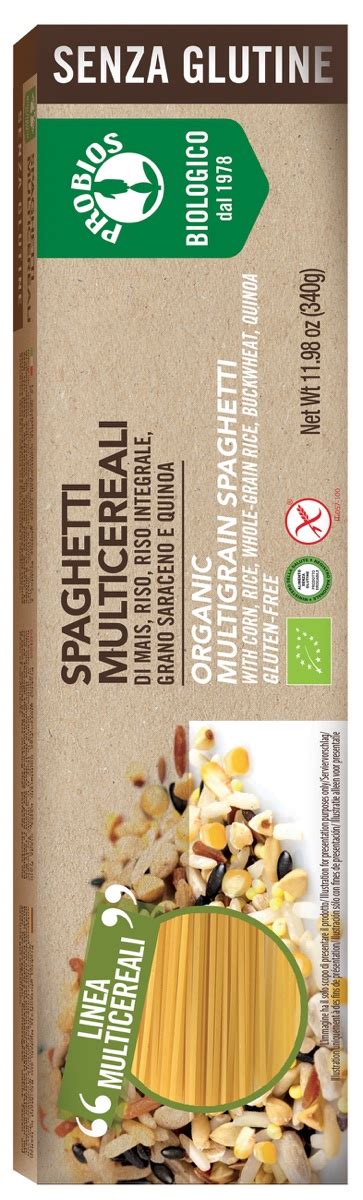 Spaghetti Multicereali Senza Glutine G Bio Senza Glutine Vegan