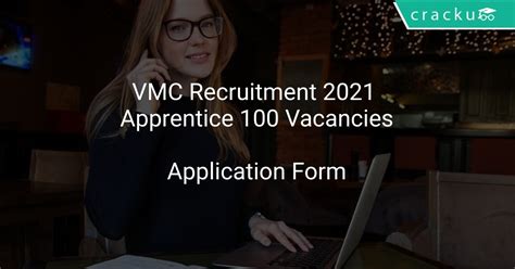 VMC Recruitment 2021 Apprentice 100 Vacancies Latest Govt Jobs 2021