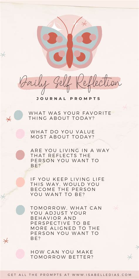 17 Daily Self Reflection Journal Prompts Artofit