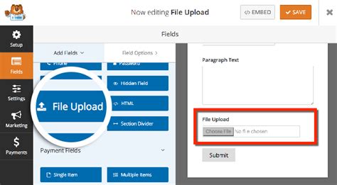 How To Create A File Upload Form In WordPress