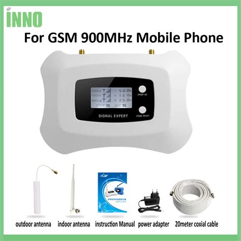 LCD Display GSM Repeater 900 MHz Zelle Handy GSM 900 Signal Booster