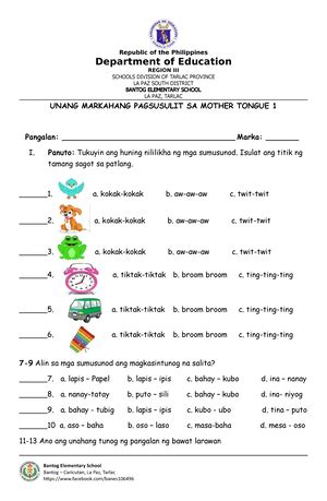 Performance Task 1 Q3 Performance Task Sa Araling Panlipunan 1